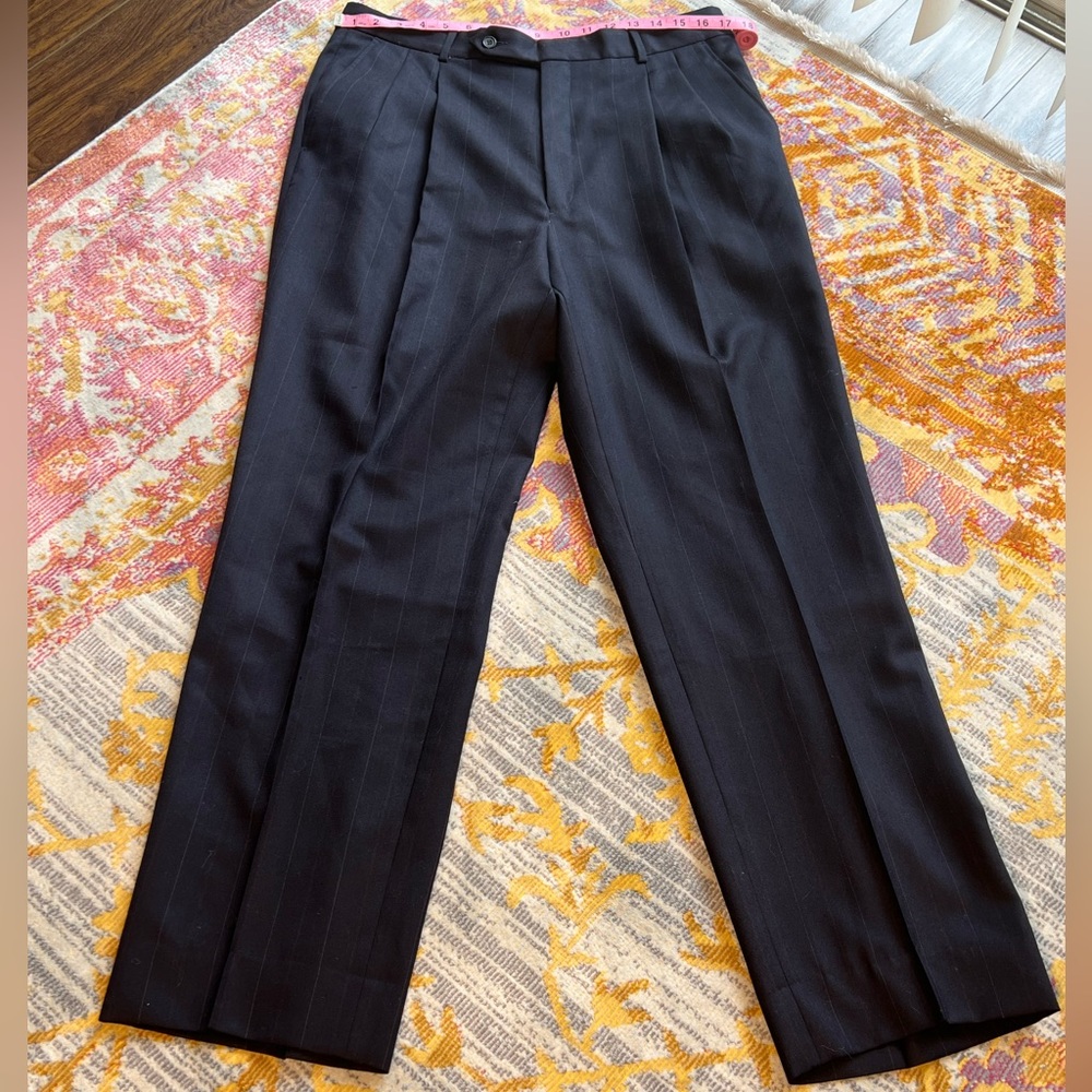 striped trousers